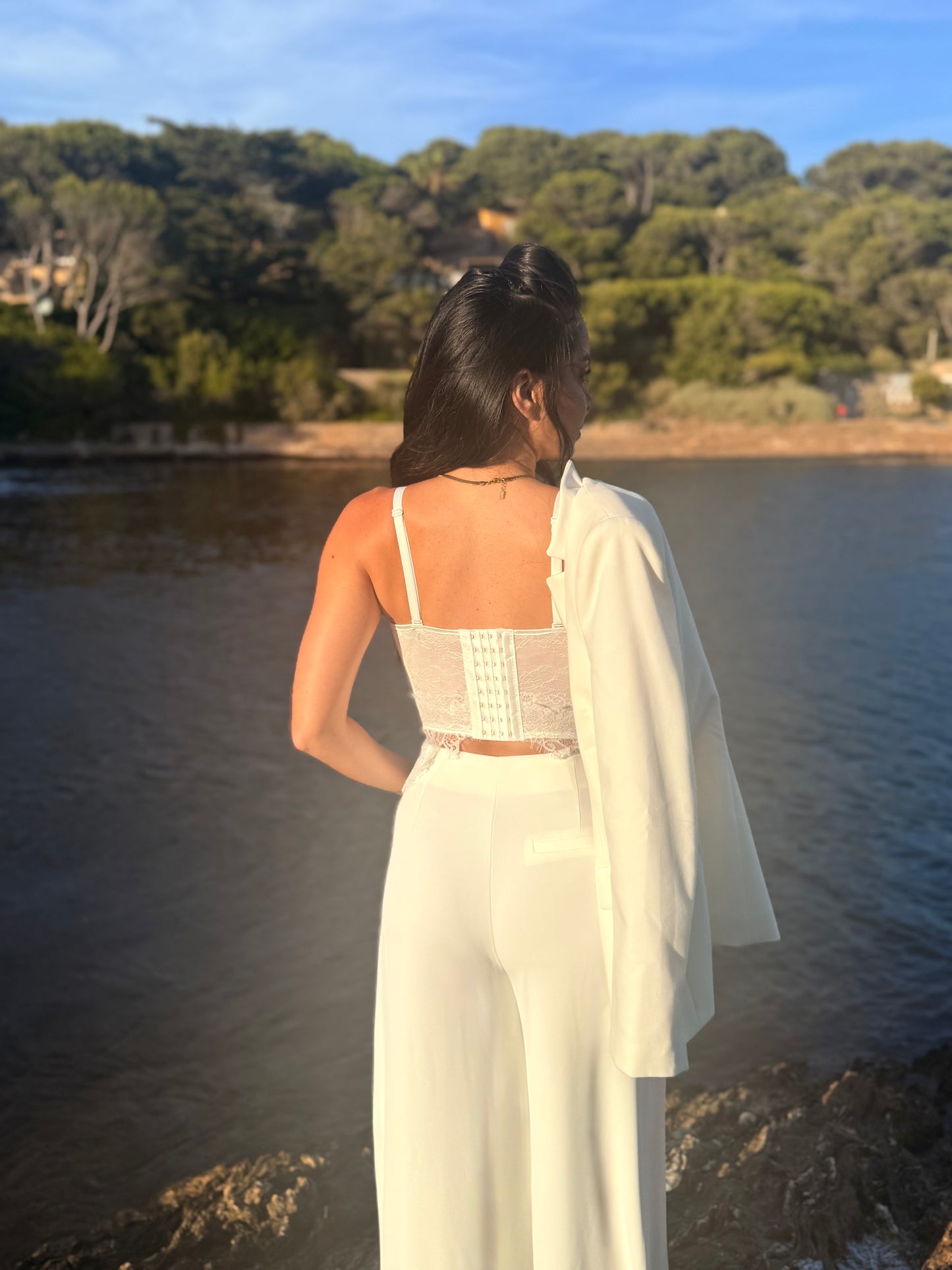 Corset Nelly Blanc
