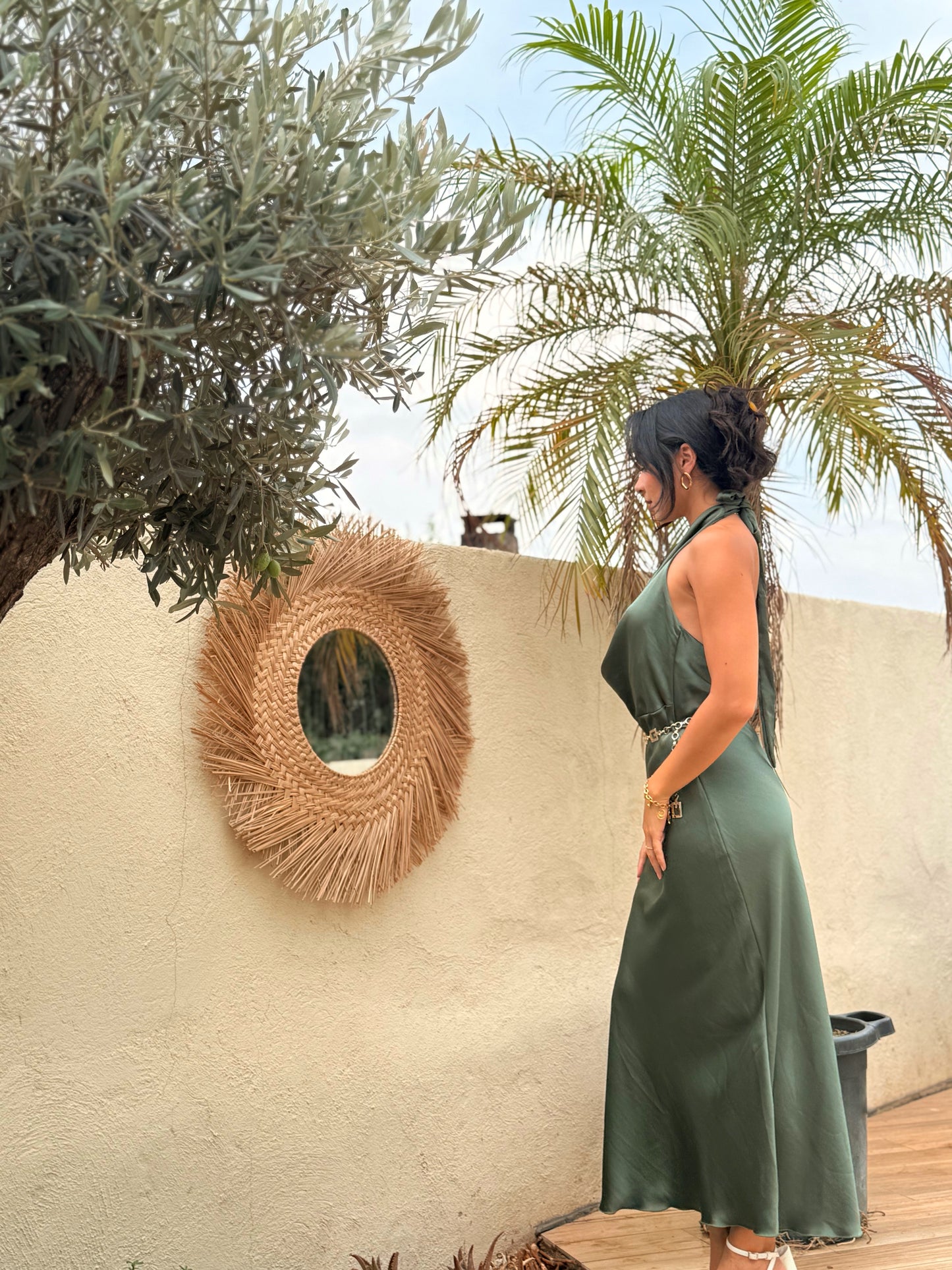Robe Éléna Kaki