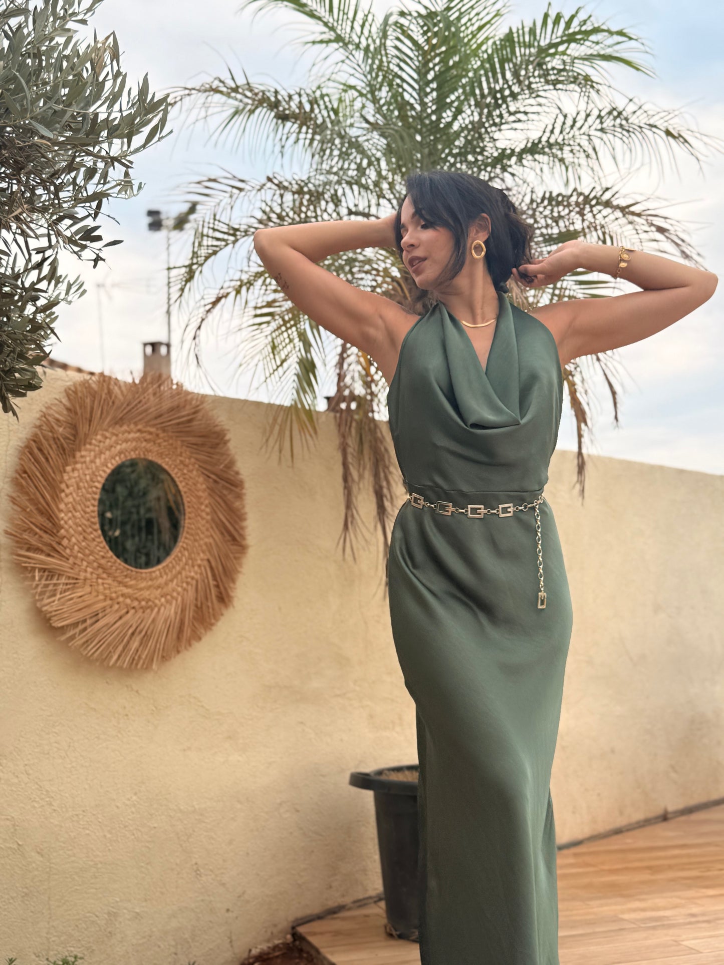Robe Éléna Kaki