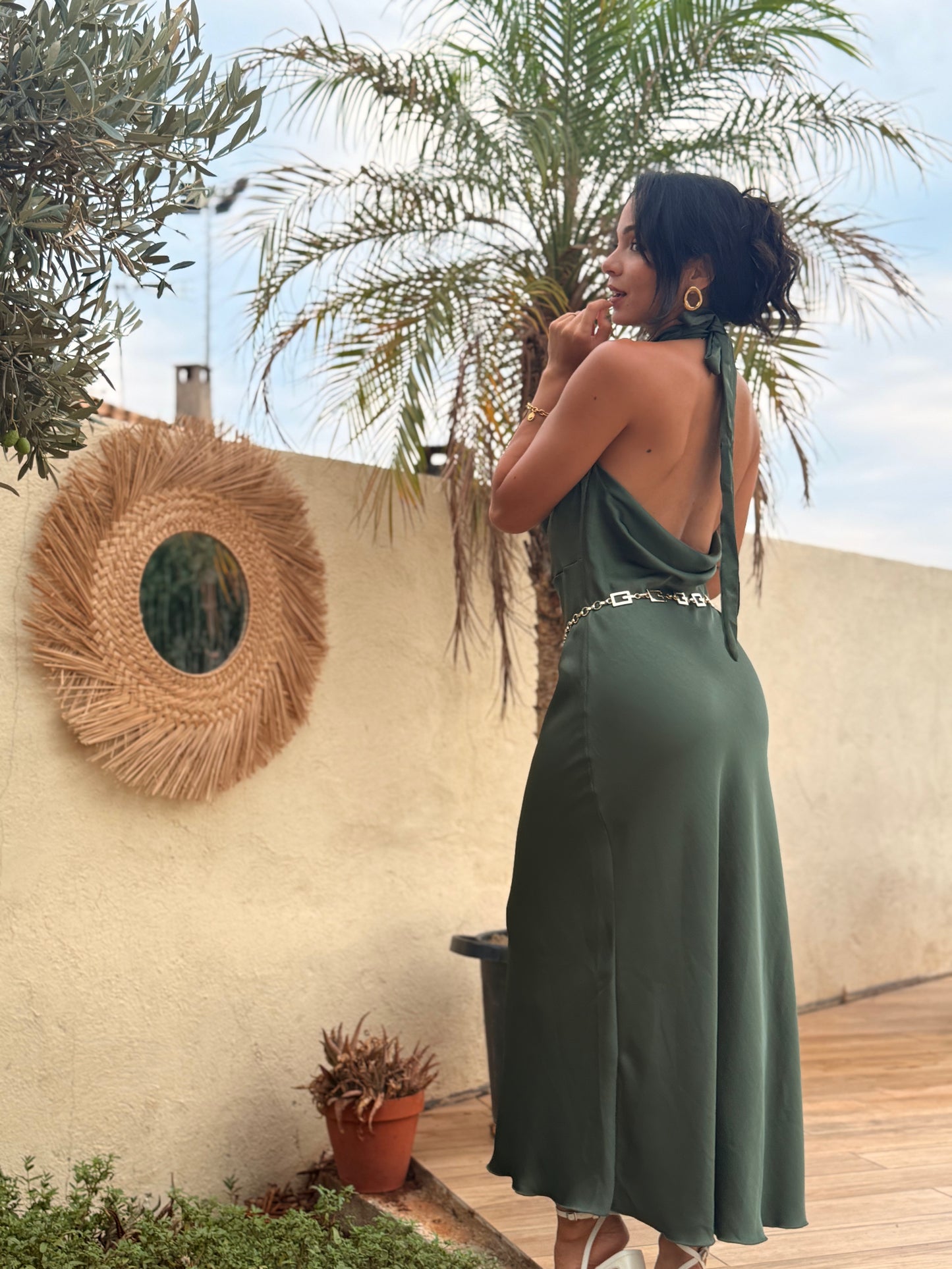Robe Éléna Kaki