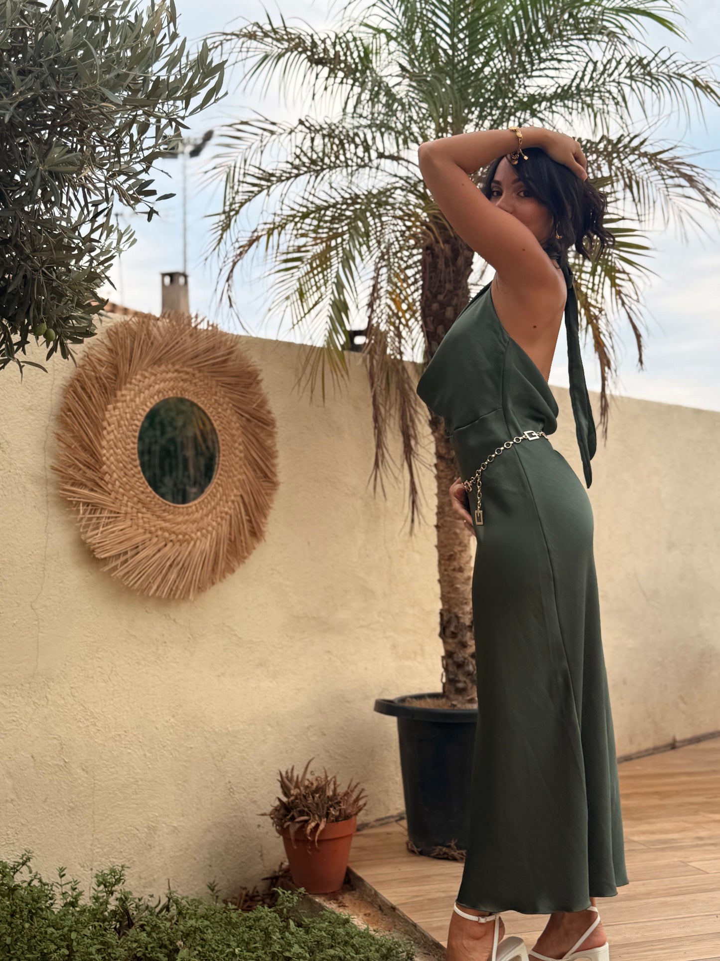 Robe Éléna Kaki