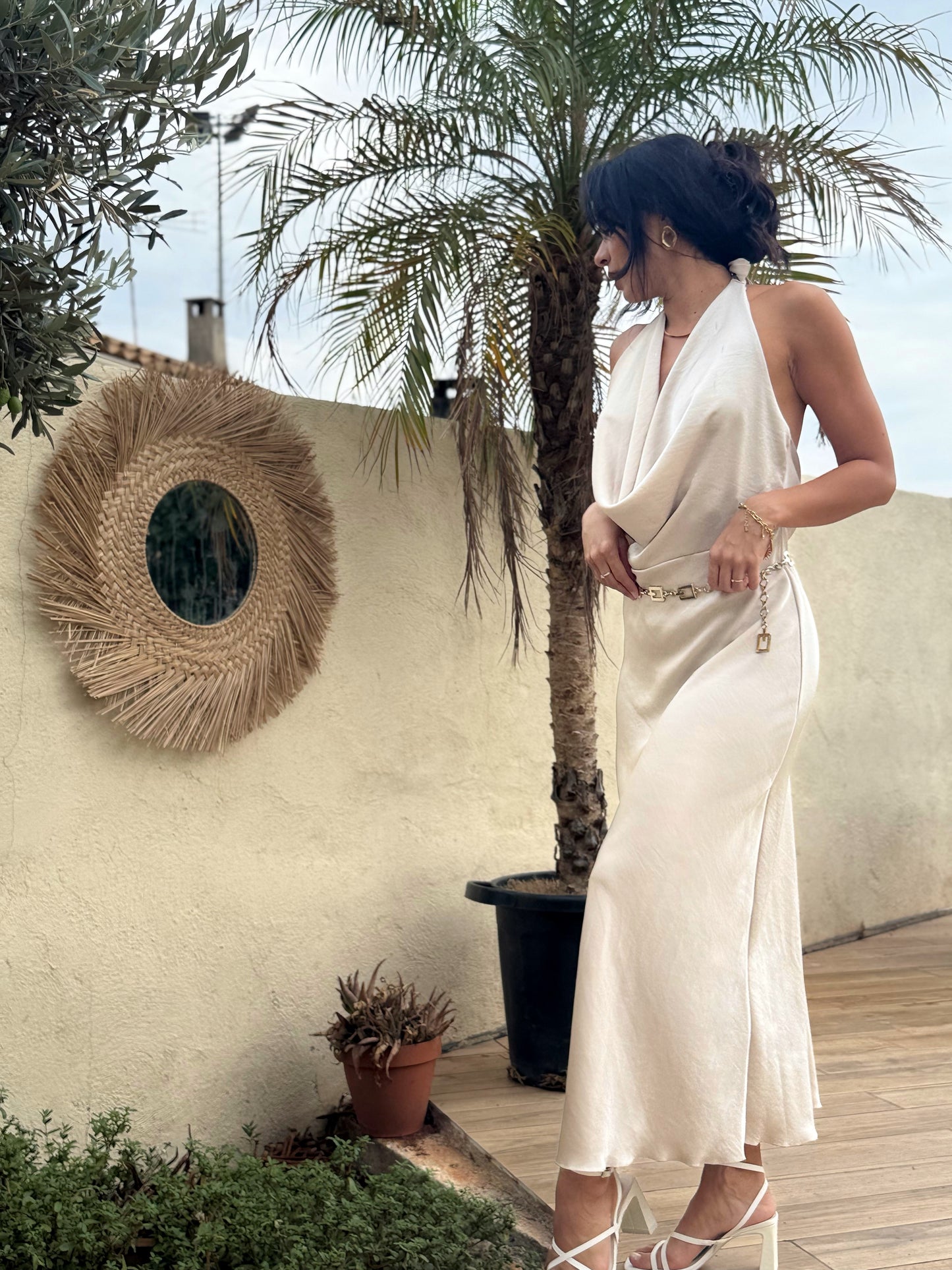 Robe Éléna Beige