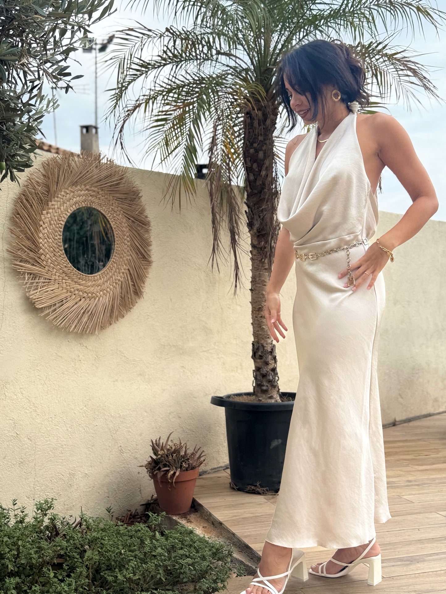 Robe Éléna Beige