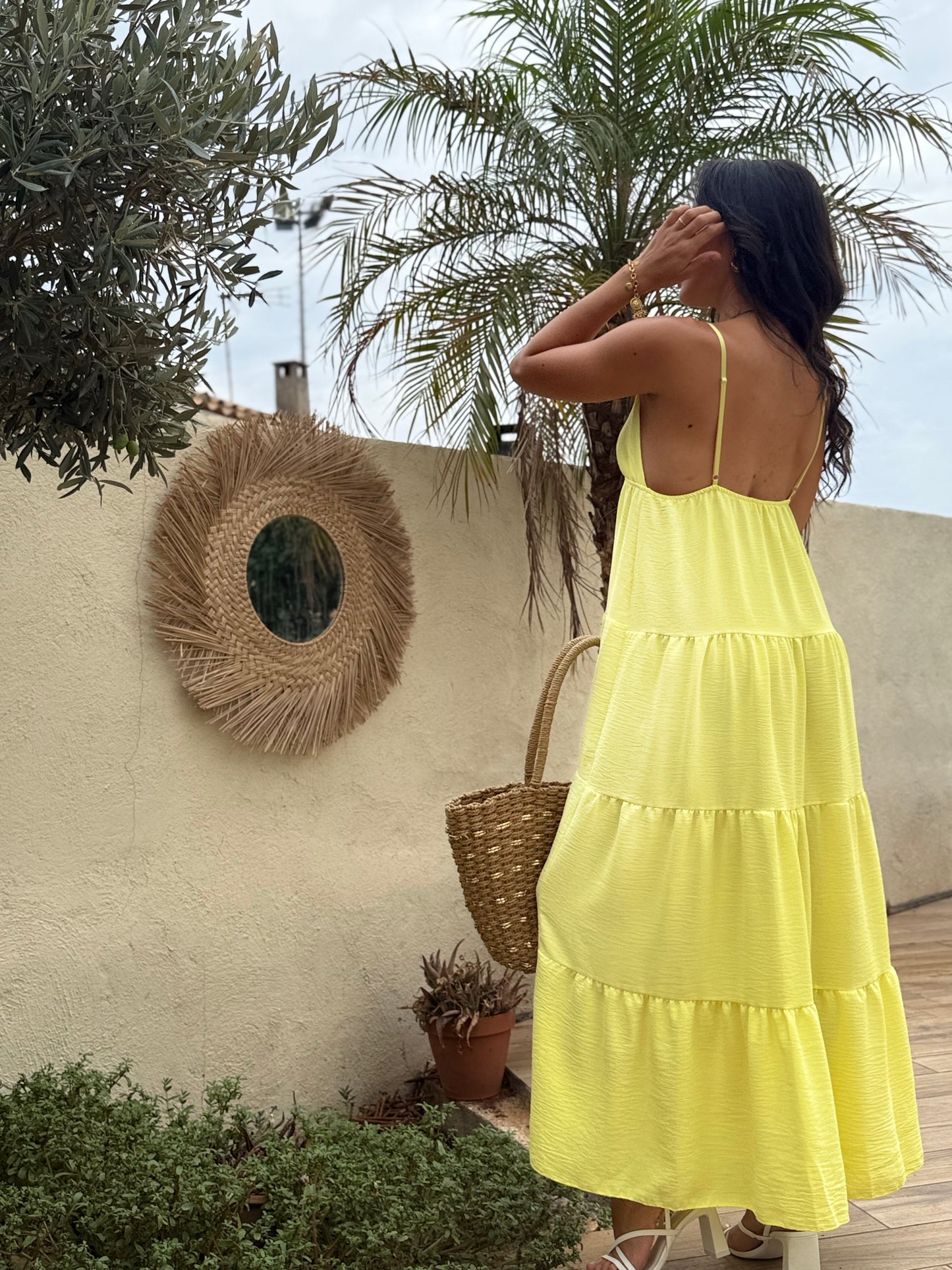 Robe Jenna Jaune