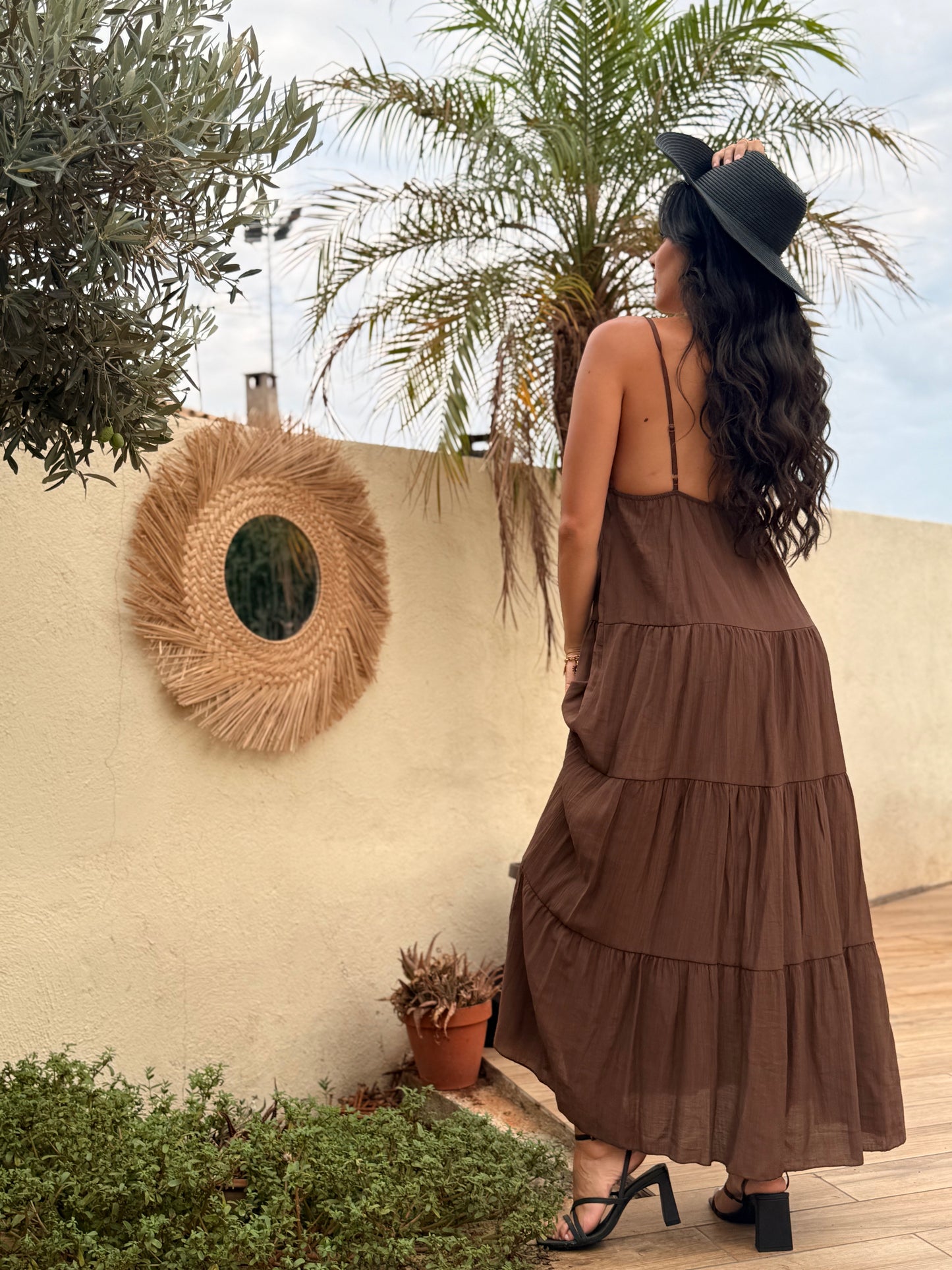 Robe Jenna Marron
