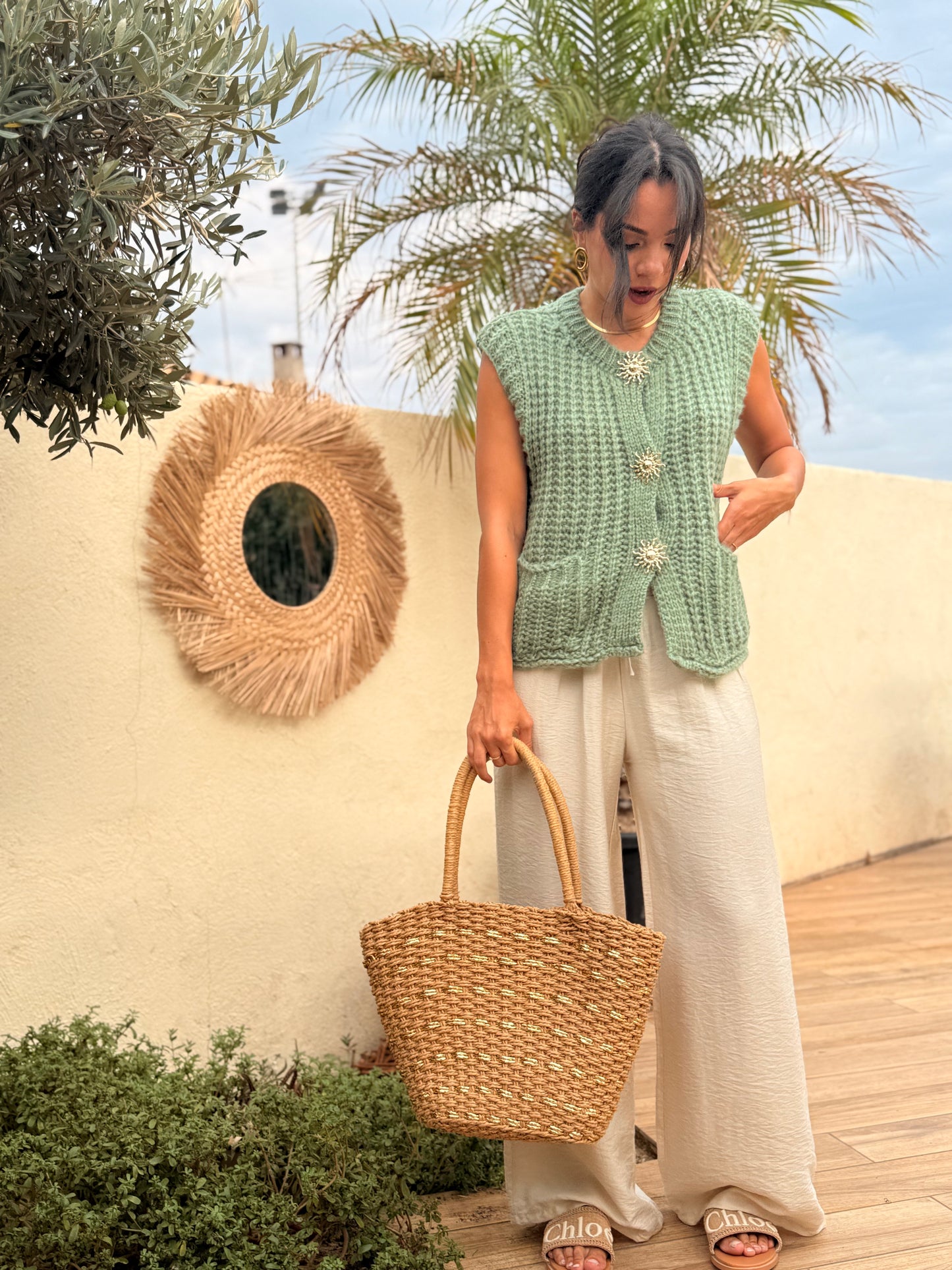 Gilet Sunny Vert