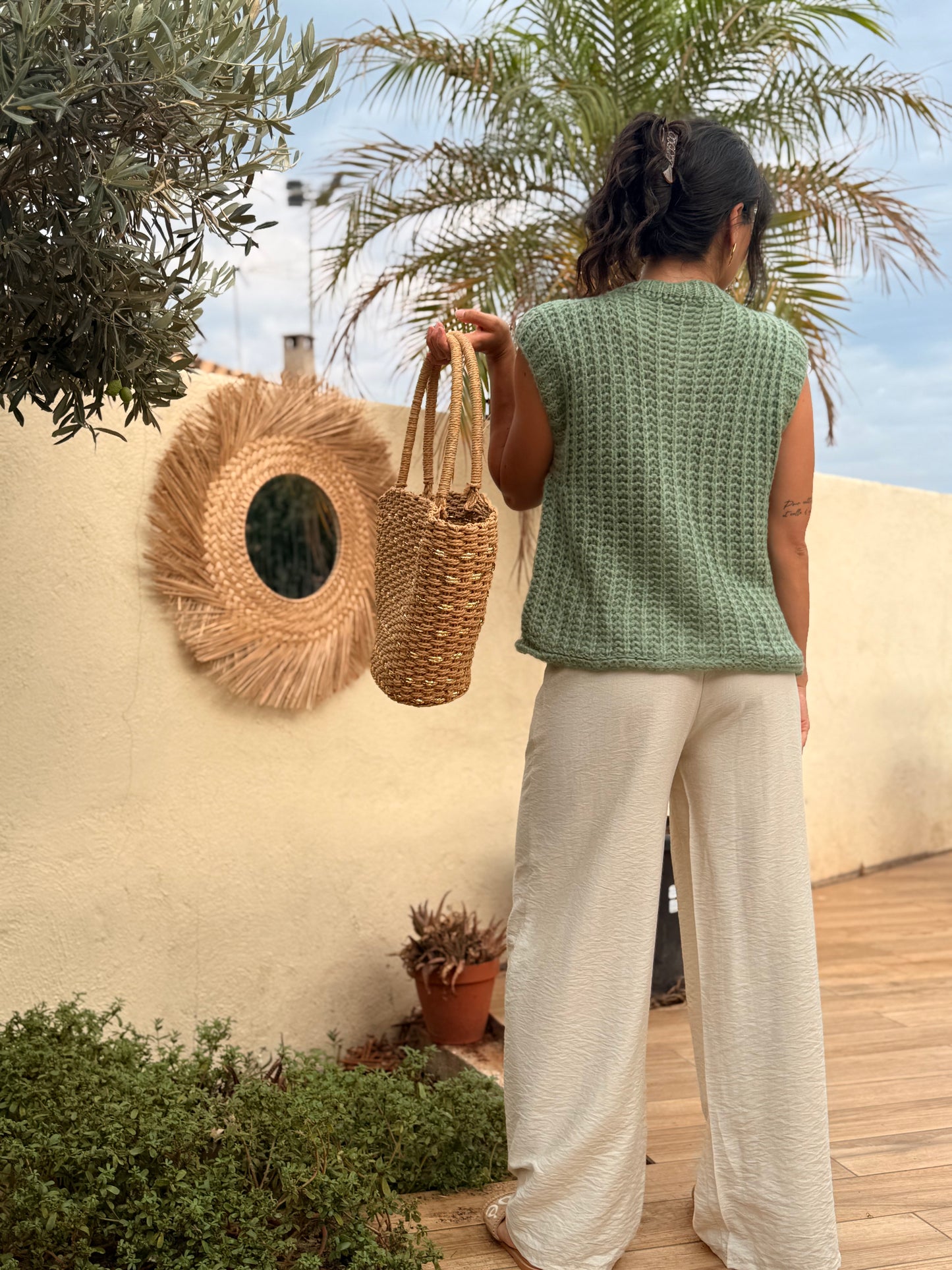 Gilet Sunny Vert