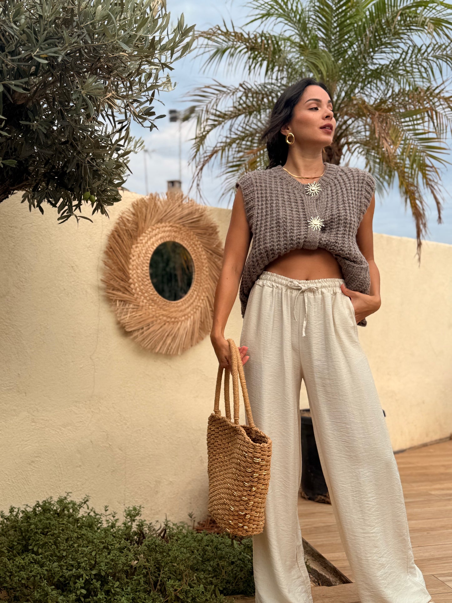 Gilet Sunny Taupe