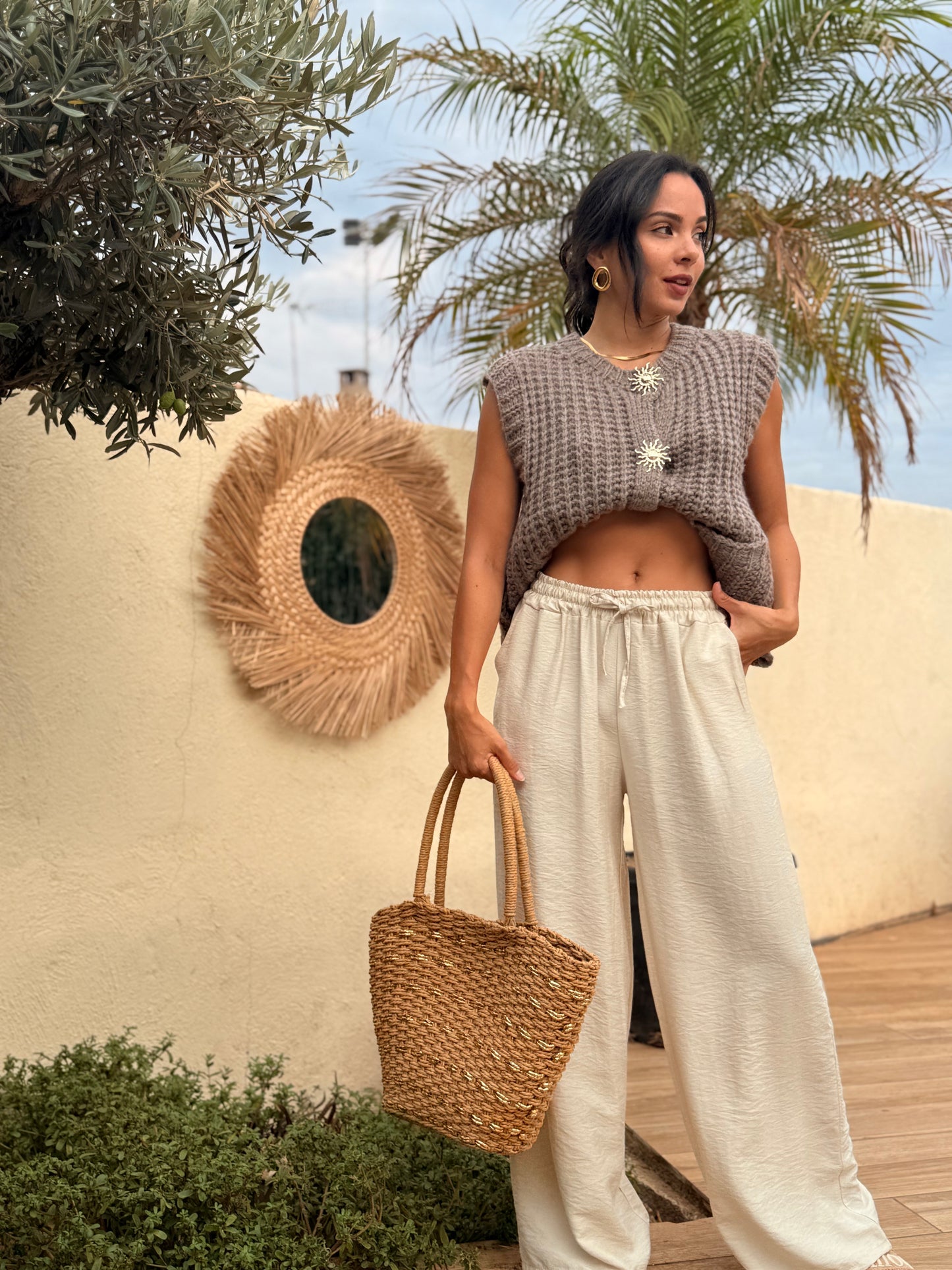 Gilet Sunny Taupe