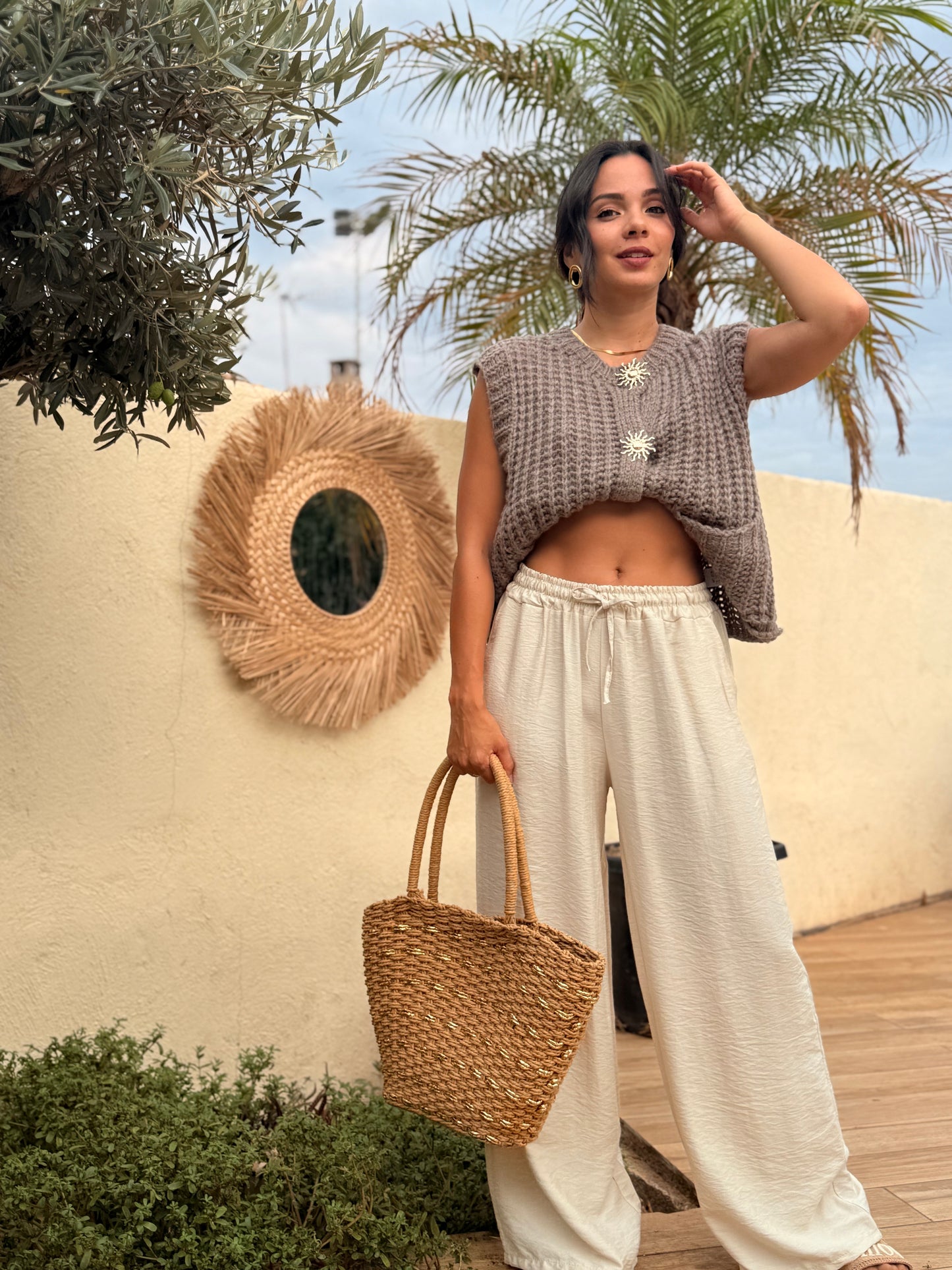 Gilet Sunny Taupe