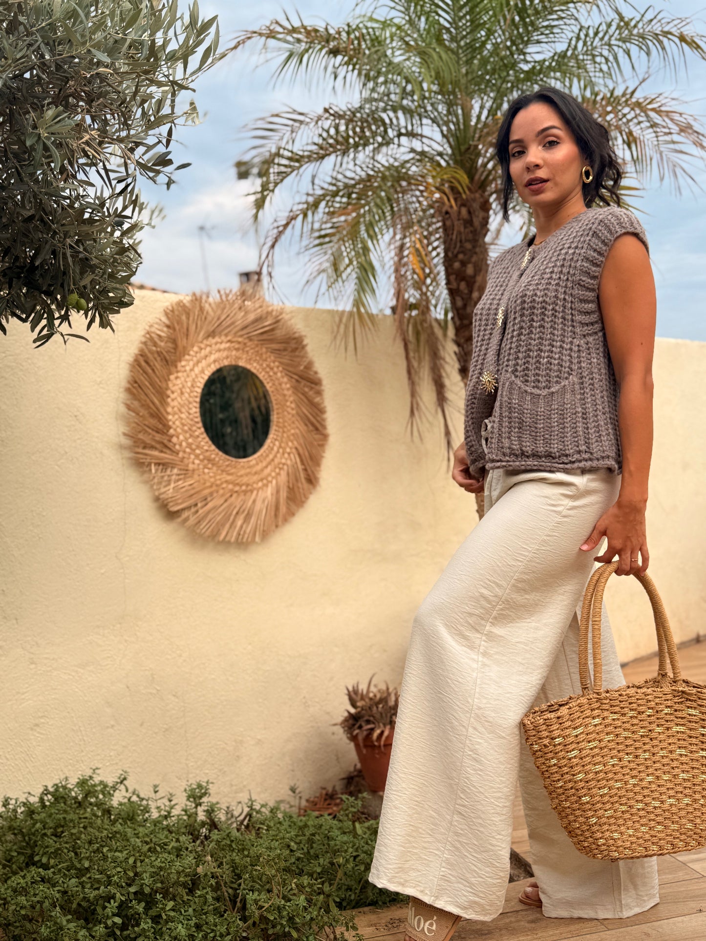 Gilet Sunny Taupe