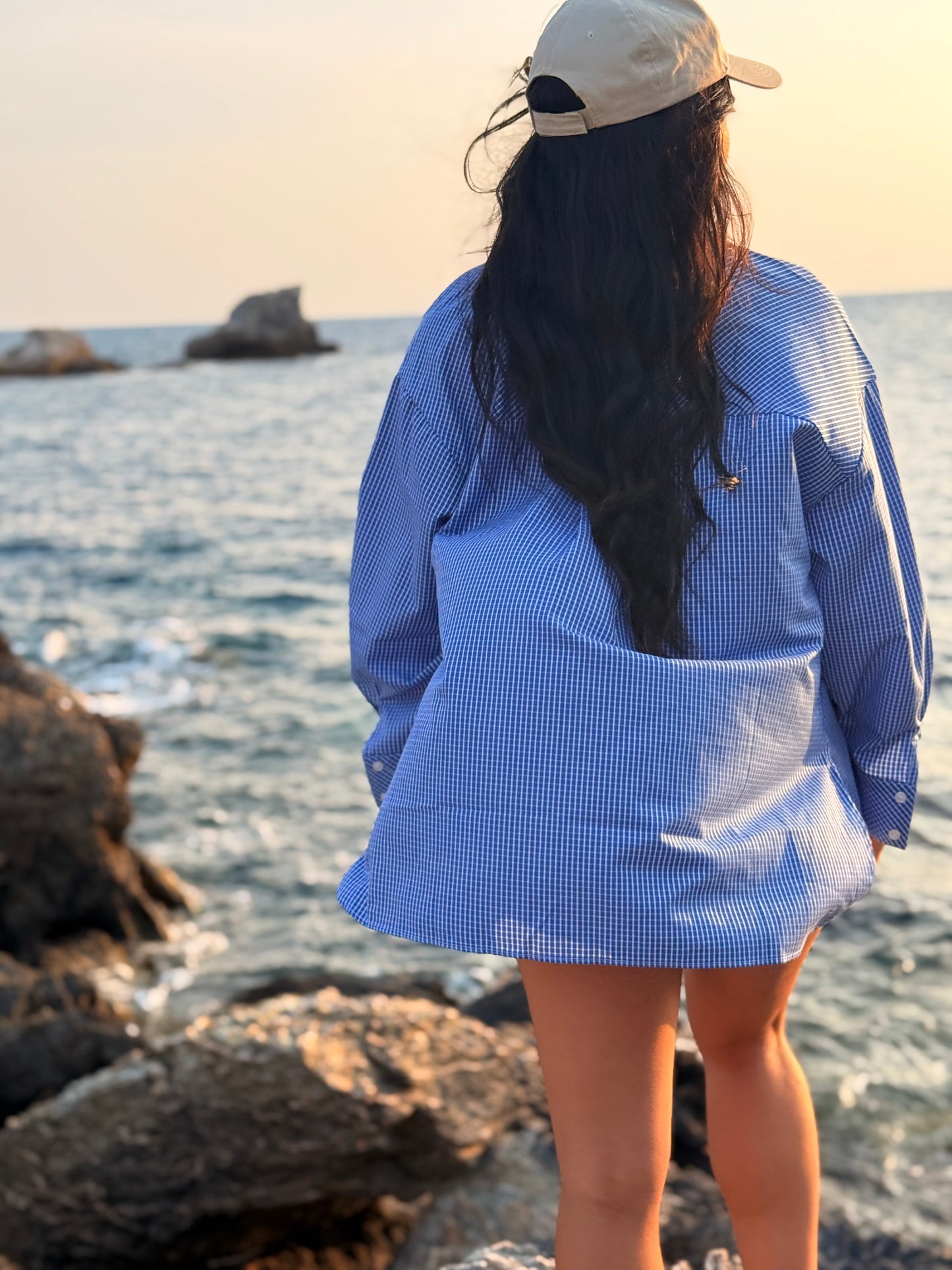 Chemise & brassière Flo bleu