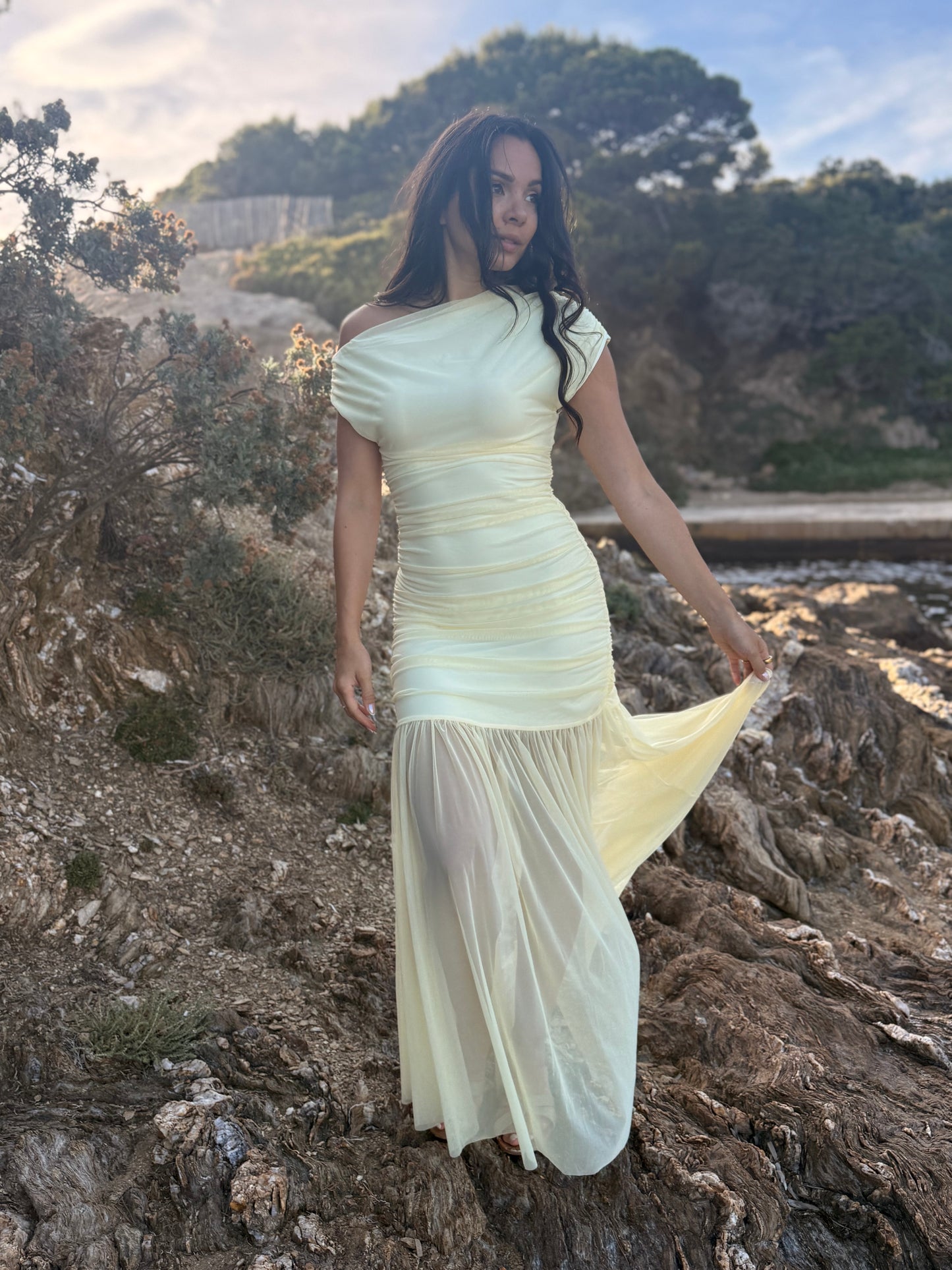 Robe Carolina Jaune