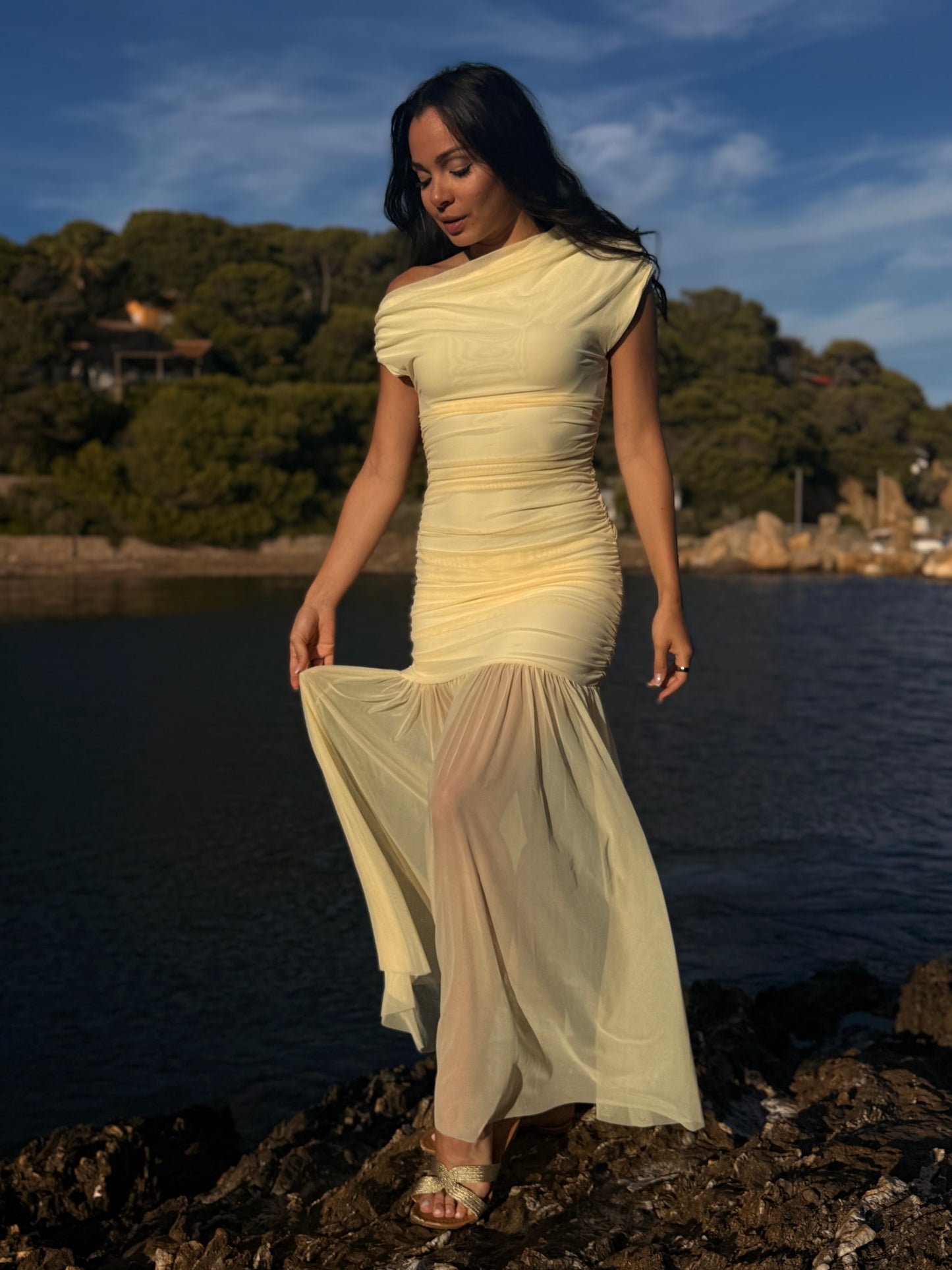 Robe Carolina Jaune