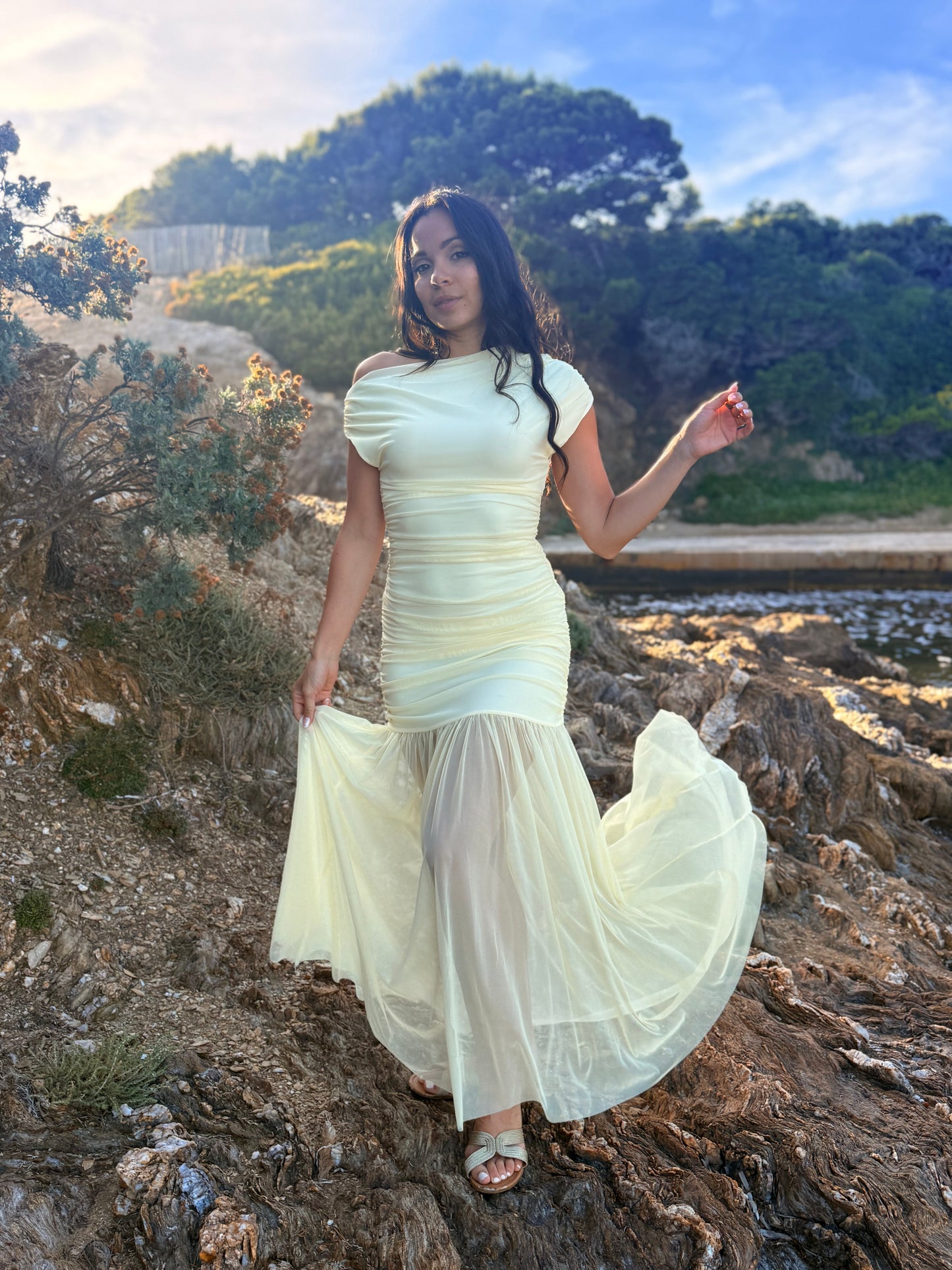 Robe Carolina Jaune