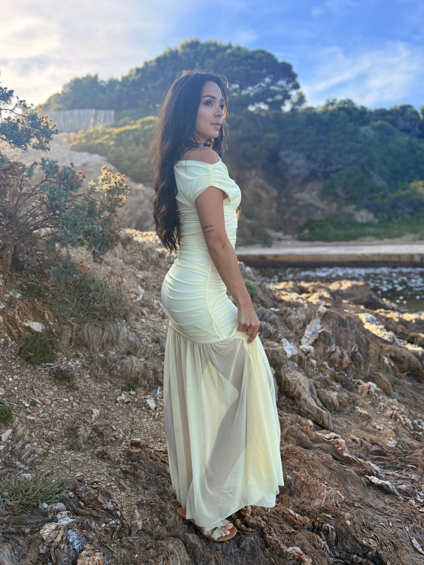 Robe Carolina Jaune