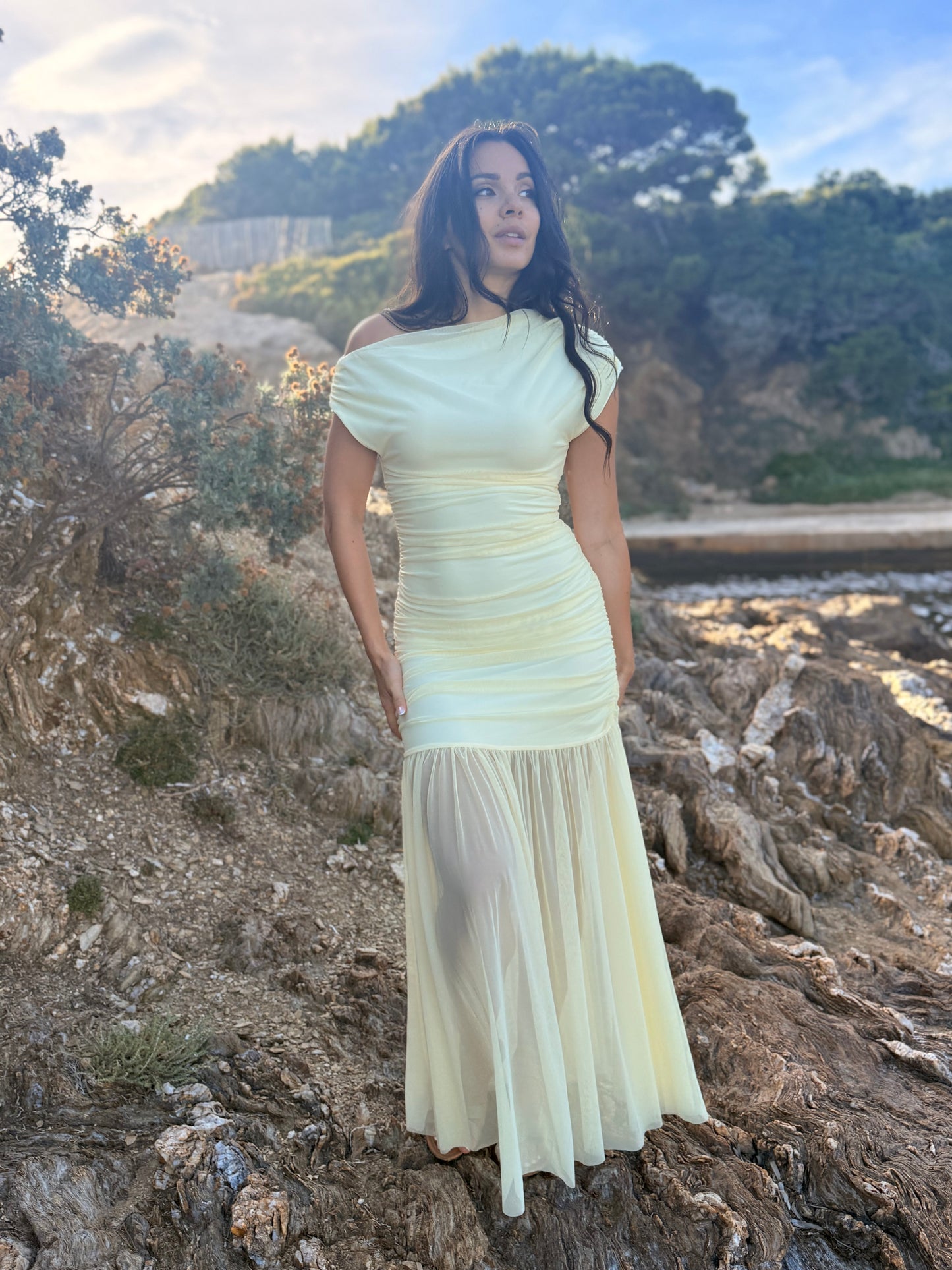 Robe Carolina Jaune