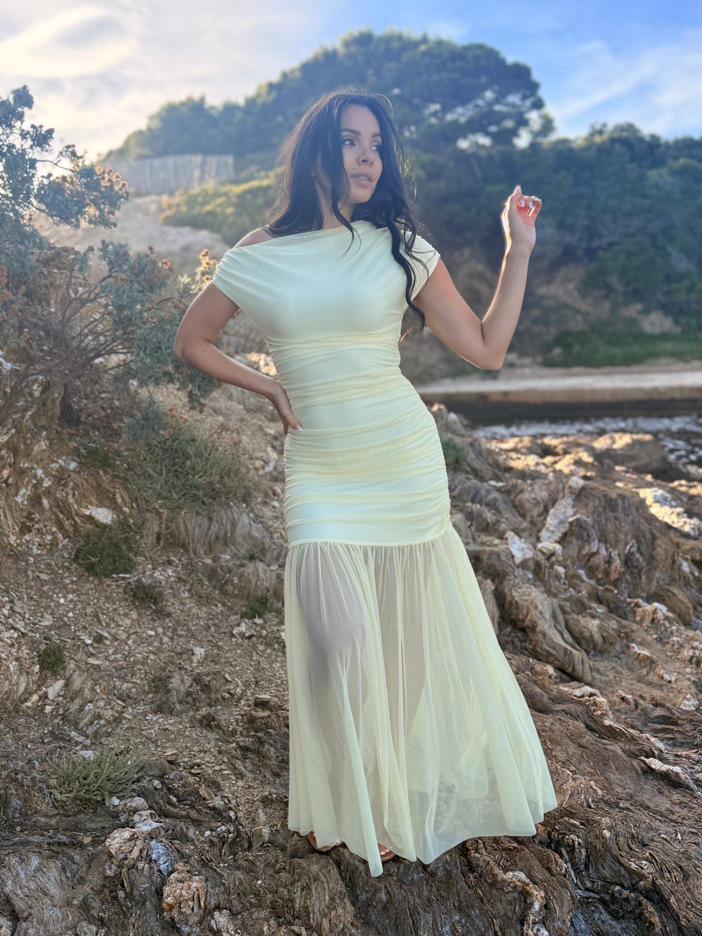 Robe Carolina Jaune