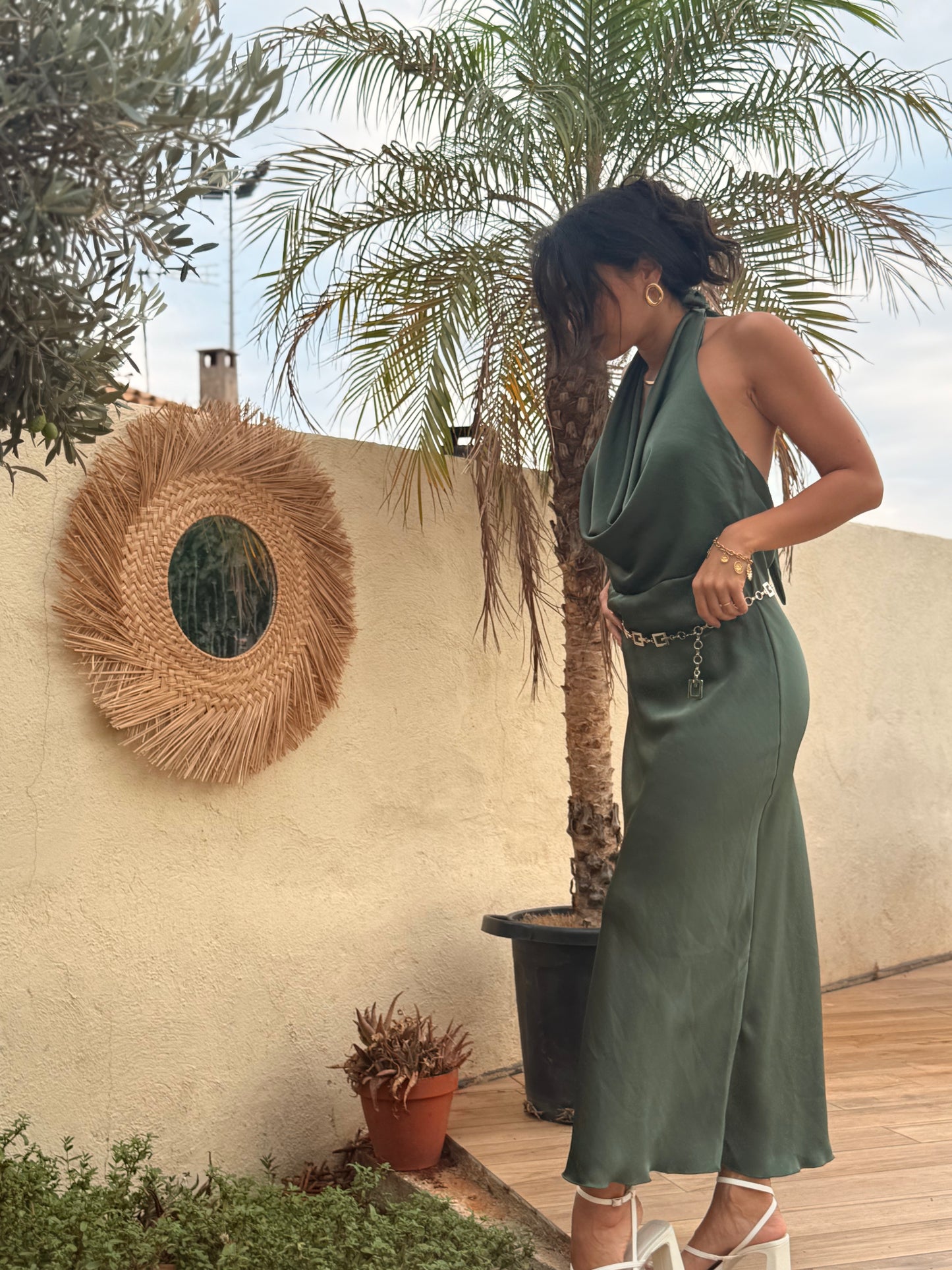 Robe Éléna Kaki